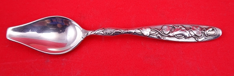 Melon Spoon blunt nose  w/ morning glory motif   6